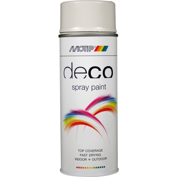 Motip deco Ral 7035 lysgr� 400ml.