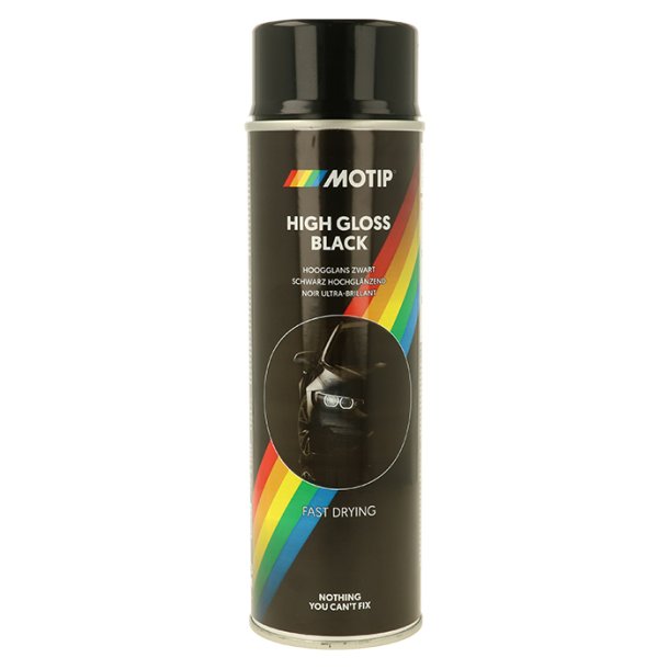 Motip Universallak sort h�jglans 500ml.