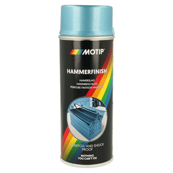 Motip Hammerlak spray bl�  400ml.