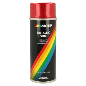 Motip Metallic effekt lak 400ml r�d
