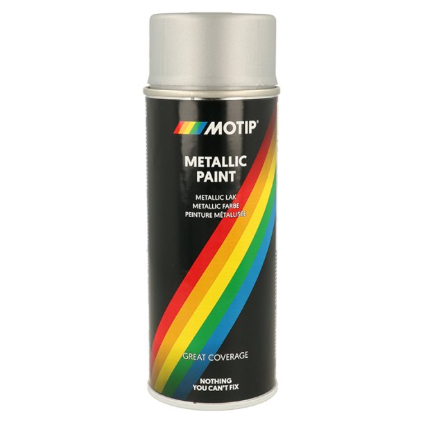 Motip Metallic effekt lak 400ml s�lv