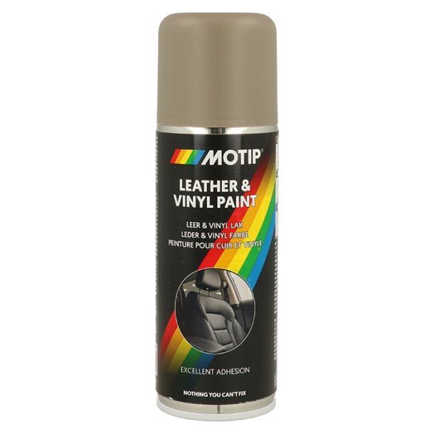 Motip l�der og vinyl maling Beige/Gr� 200ml