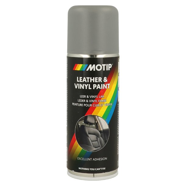 Motip l�der og vinyl maling Gr� 200ml