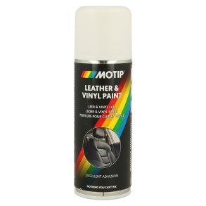 Motip l�der og vinyl maling RAL9016 200ml