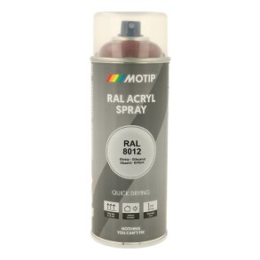 Motip Ral 8012 high gloss red brown
