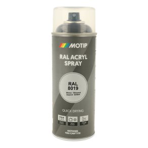Motip Ral 8019 high gloss grey brown