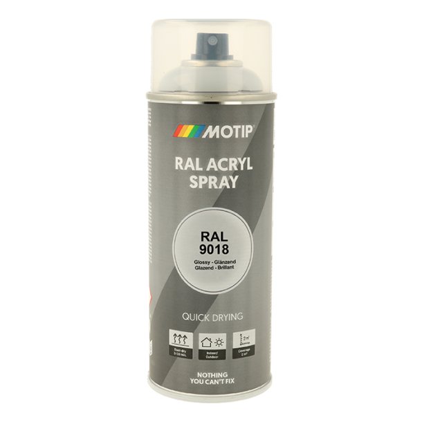 Motip Ral 9018 high gloss papyrus white