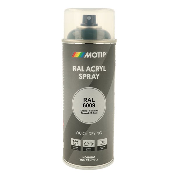 Motip Ral 6009 high gloss fir green