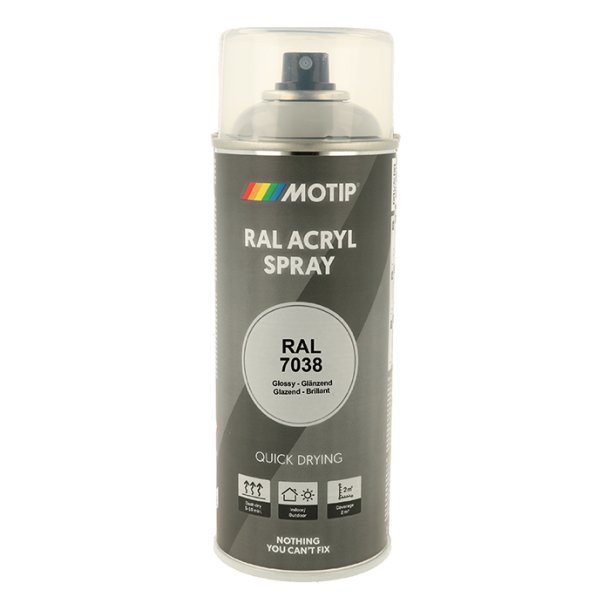 Motip Ral 7038 high gloss agate grey