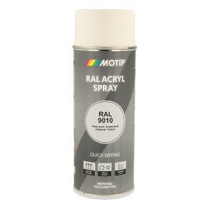 Motip Ral 9010 satin matt pure white