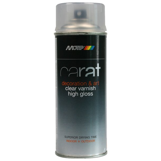 Motip Carat klarlak h�jglans 400ml.