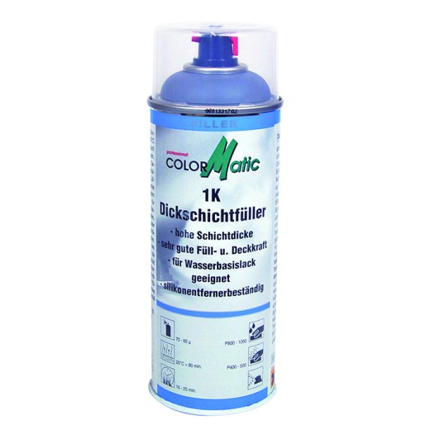 ColorMatic High Build primer lysegr� 400ml.
