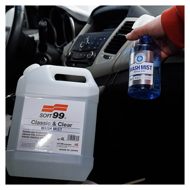 Soft99 Wash Mist interi�r rens antibaktel 4L