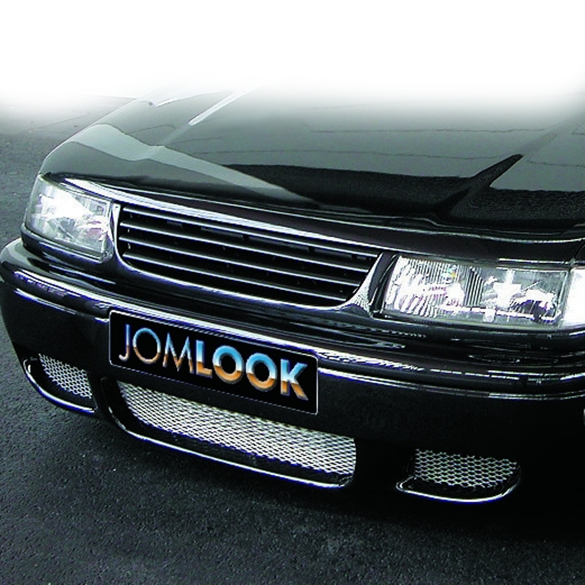 JOM Frontgrill sort til VW Passat 3 5i årgang 11-1993- - uden logo