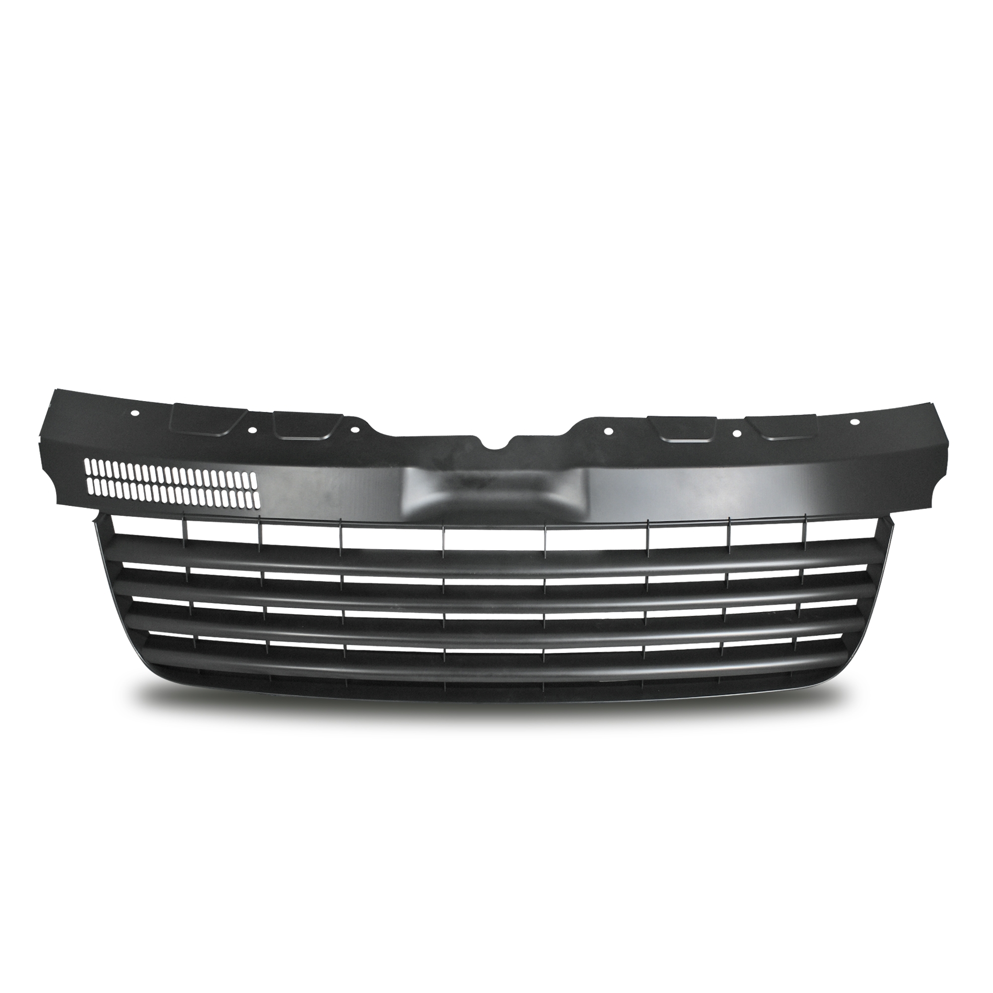Kühlergrill Sportgrill Gitter Front Grill ohne Emblem Schwarz für VW Golf 6  VI 