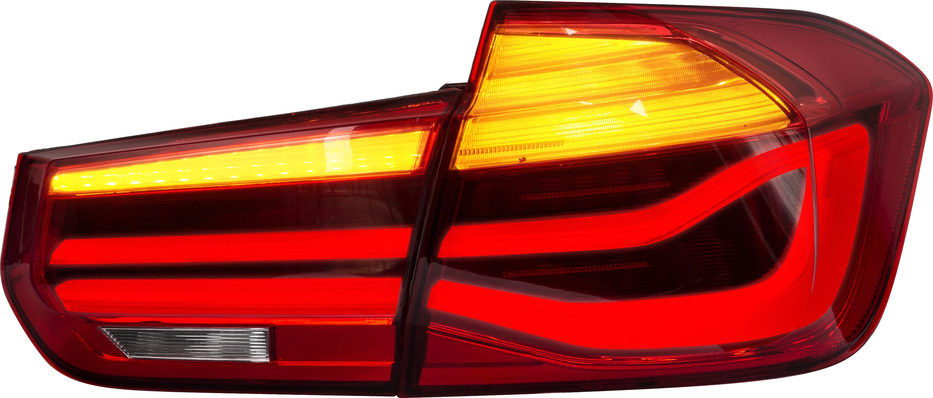 LED baglygter med dynamisk LED blink, klar rød til BMW F30 3 serie, Sedan, Érgang 2011-2019