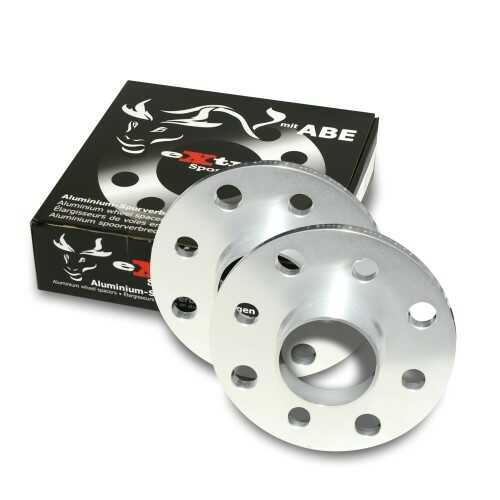 NJT eXstrem Spacer sæt 20 mm - 4x100 / 4x108, 57,1mm - Audi/BMW/Seat/Skoda/VW