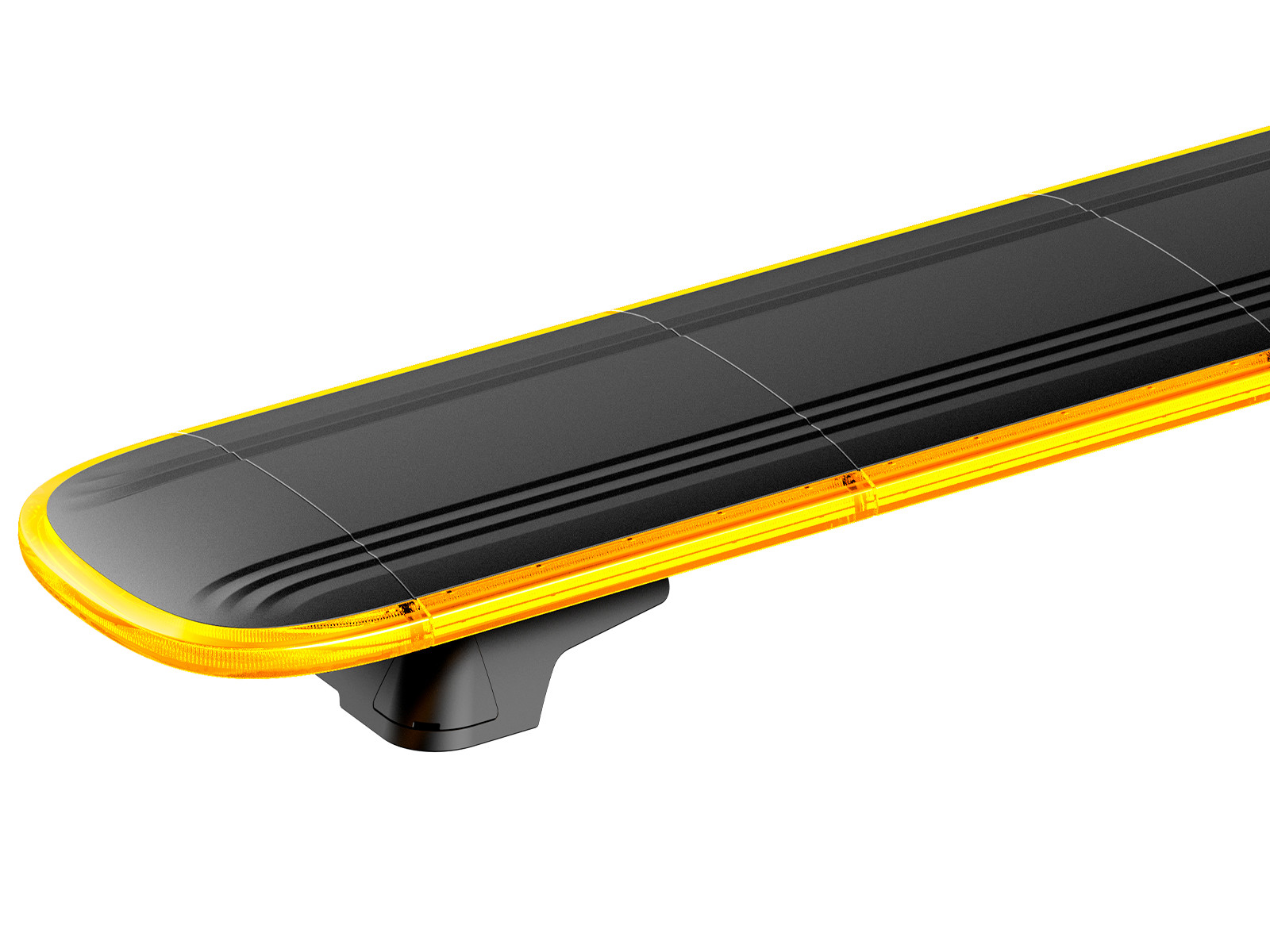 Raptor LED lysbro 1200 mm - amber, R65, R10, 10-30V